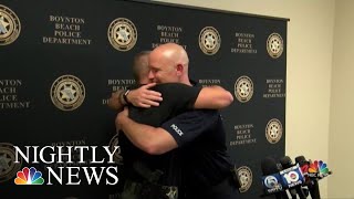 Brothers In Blue Find Out They’re Brothers In Life, Too | NBC Nightly News