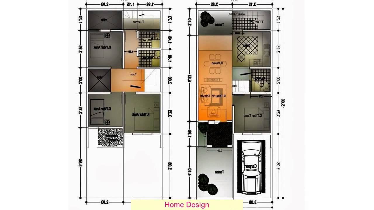  Desain  Rumah  Ukuran 8X10  YouTube
