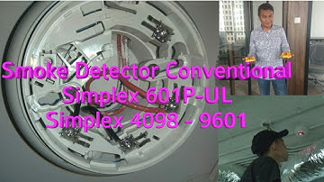 Simplex 4098-9601 Simplex 601P-UL Photo electric Smoke detector