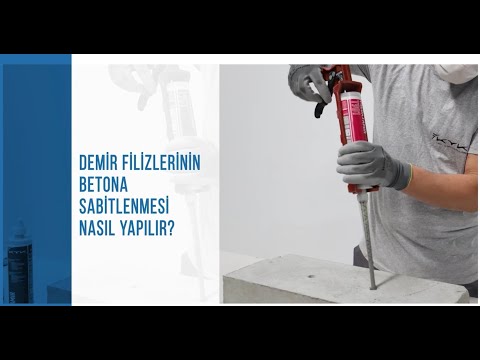 Video: Bir taban plakasını betona nasıl sabitlersiniz?