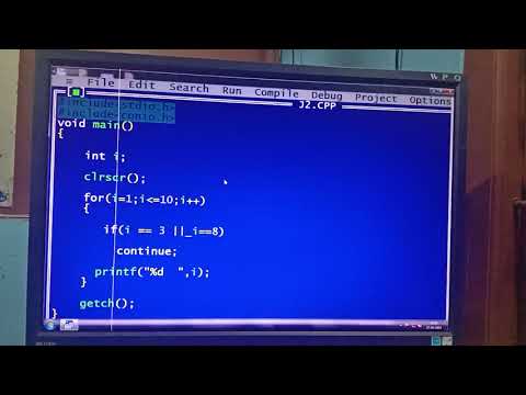 C language jumping