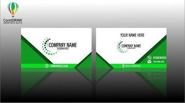 Designing business card in CorelDRAW x7 | CorelDRAW business card tutorial