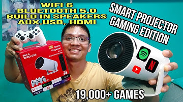 HY300 Pro Max Gaming Edition Smart Projector Unboxing and Review