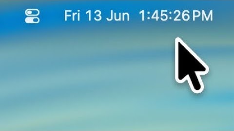 macOS Tahoe 26: How to Show Seconds in Menu Bar on Mac