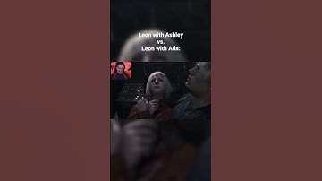Leon catches Ashley vs. Leon catches Ada comparison (Resident Evil 4 Remake)