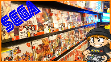 DREAMCAST Games at Super Potato in Akihabara (Selection and Prices)