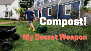 Compost in my Lawn is my Secret Weapon!!!