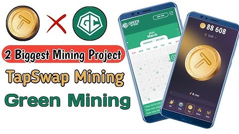 2 Biggest Mining Project🔥|| TapSwap Mining  + Green Network Mining || New Mining App 2024 ||
