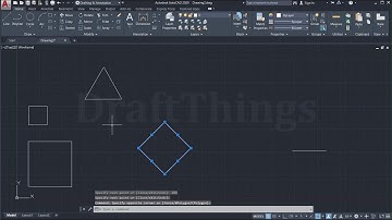 AutoCAD Tutorial (How to Use Line tool)