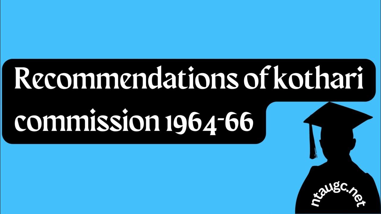 Recommendations Of Kothari Commission 1964 66 UGC NET YouTube recommendations-of-kothari-commission-1964-66-ugc-net-youtube