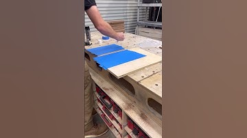 Using blue tape trick & Starbond CA to hold down small parts to cut on my CNC. Video by @asuiteshop
