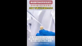 北京博士大叔潜心研究十余年，磷硅酸钙钠材料取得重大突破