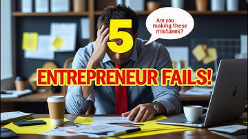 5 common mistakes beginner entrepreneur make.
