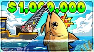 I Caught The $1,000,000 ANCIENT KING FISH in Cat Goes Fishing