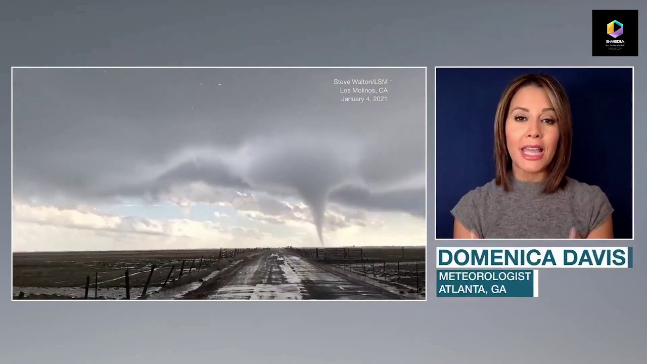 Two Tornadoes Touch Down in Northern California - YouTube