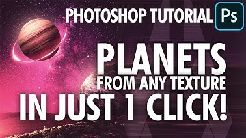Create a PLANET IN JUST 1 CLICK! (from any texture) | PHOTOSHOP TUTORIAL | ARTLESSAVIRAL