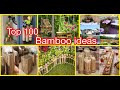 Unique ways to use Bamboo || DIY || home decor ||Top 100 Bamboo decoration idea 2019-2020 Collection