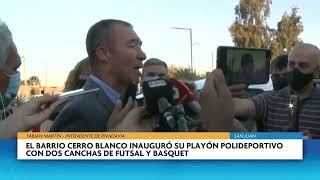 Marquesado cuenta con un nuevo playón para actividades deportivas y culturales