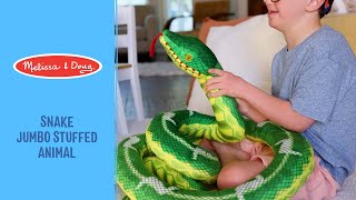 Melissa & Doug Snake Jumbo Stuffed Animal
