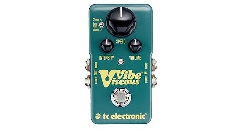 Demo: TC Electronic Viscous Vibe Guitar Pedal