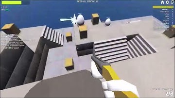 Getting a 20 kill streak in Shell Shockers