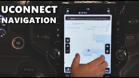 Ram Uconnect Navigation System Explained