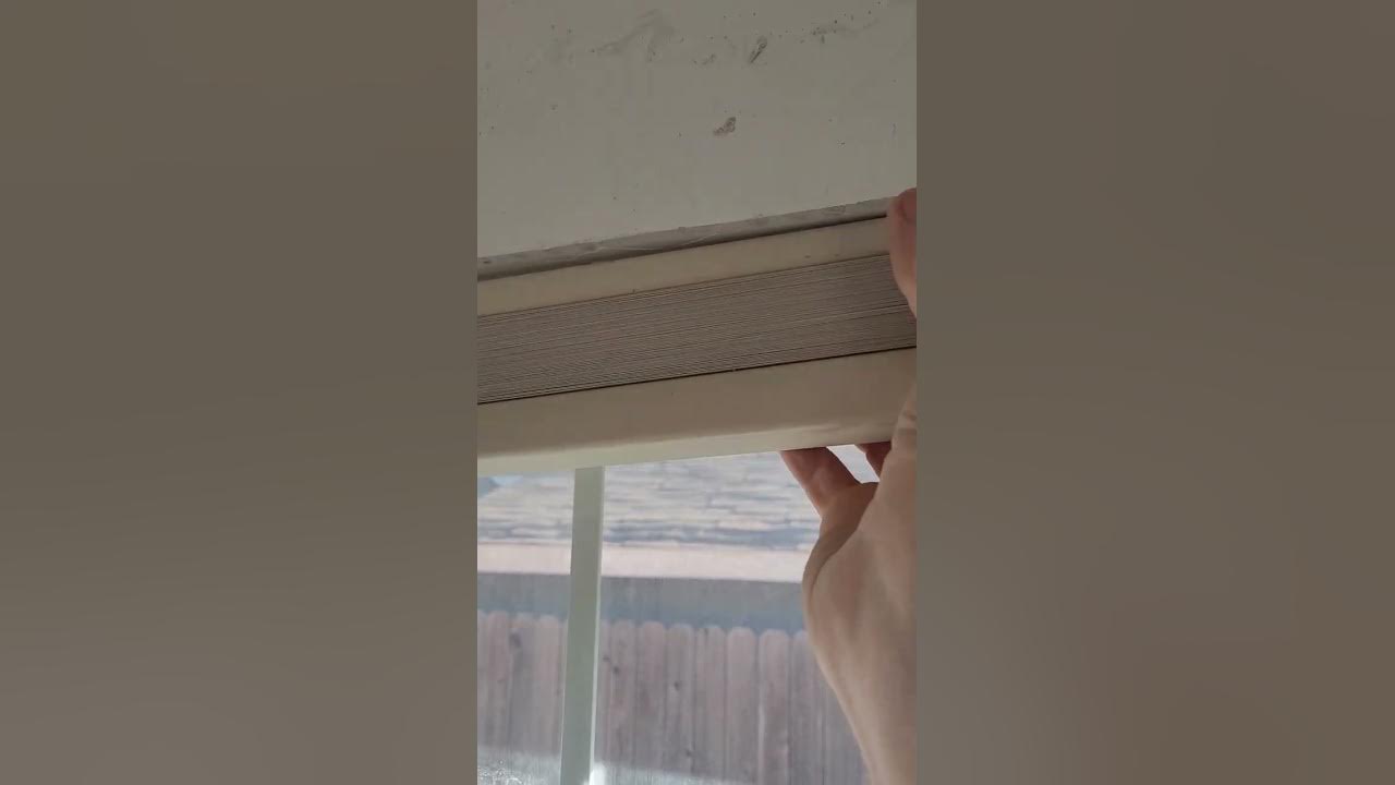 Remove Levolor Cellular Blinds In Seconds YouTube