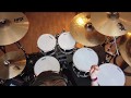 Muse  hysteria  drum cover by martin drumm  sabian hhx complex song demo