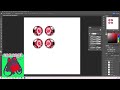 Drawing Furby Eyechips for Crimson Creeper in Photoshop [ Long-form Art Progress and Chill]