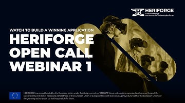 HERIFORGE Open Call Webinar