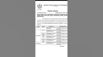FPSC Ends Descriptive Exams | Negative Marking Introduced | Passing Criteria 40% – 50% #viral #FPSC