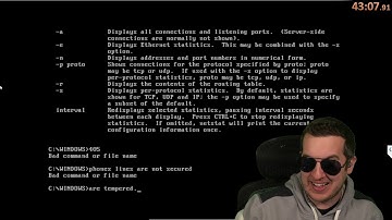 Kitboga gets a scammer to roleplay with him in Command Prompt on windows 311