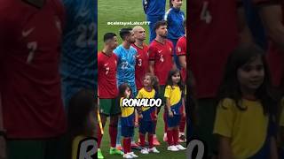 Cristiano Ronaldo Fez O Dia Dessa Menina Em Seu Jogo