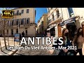 Antibes, France • 4K Ride • Les rues du Vieil Antibes • March 30, 2021 • Virtual Tour