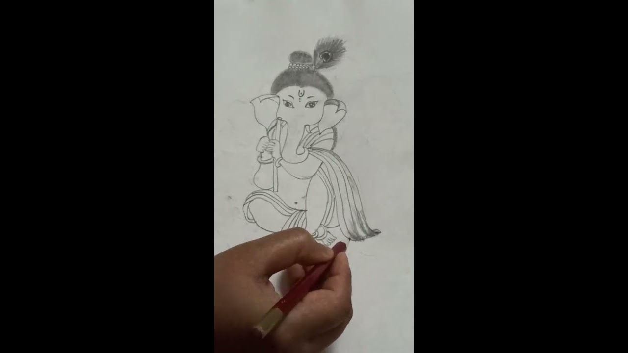 How to draw Lord ganesha easilyganesha mantra