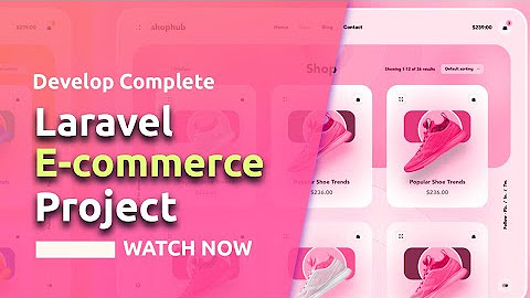 Laravel 11 Ecommerce Project Series | Step By Step - YouTube