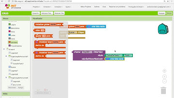 MIT App Inventor: Aula 8 - Banco de Dados (TinyDB) + Listas. Parte 3/3