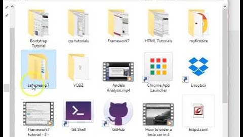 Framework7 Tutorial   4   Setting Up Phonegap for android and ios development