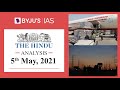 'The Hindu' Analysis for 5th May, 2021. (Current Affairs for UPSC/IAS)