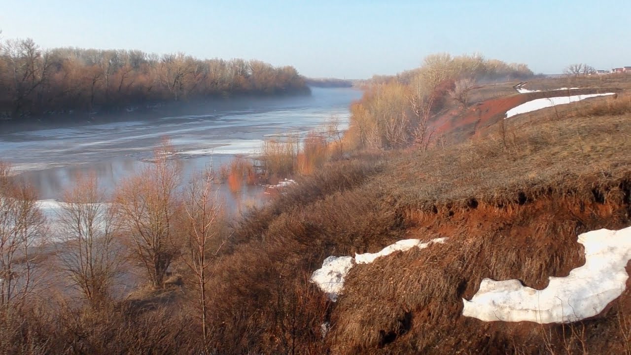 река Сакмара в Апреле. Ледоход. - YouTube