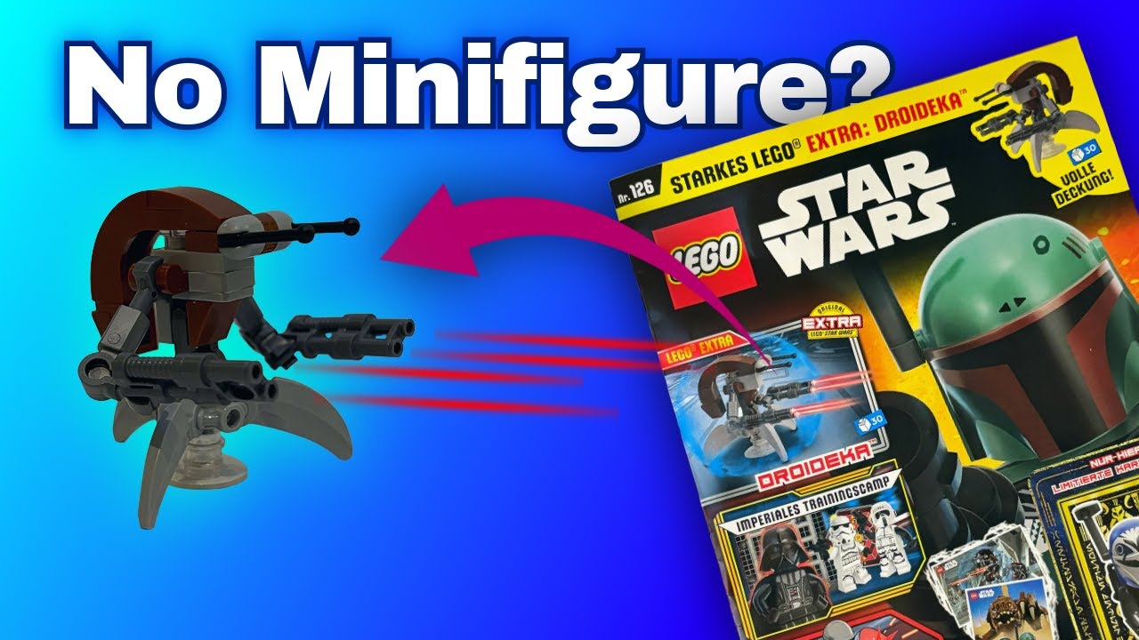 Is this a Minifigure? - Lego Star Wars Magazine No 126 Review