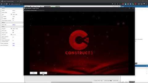 Construct 3 - Company intros using timelines