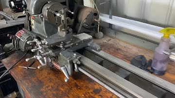Craftsman Atlas Lathe - first run