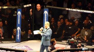 Bruce Buffer introduces Anderson Silva vs. Chris Weidman at UFC 168 Net Worth