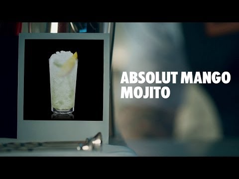 ABSOLUT MANGO MOJITO DRINK RECIPE - HOW TO MIX