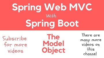 Spring Web MVC | 05 | The Model object