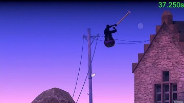 Getting over it - 4.534 anvil in run