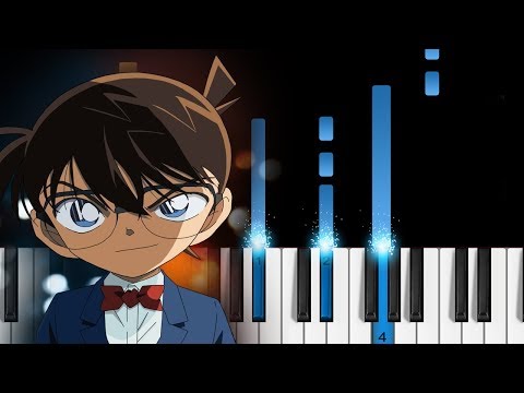 Case Closed - Detective Conan Main Theme - Piano Tutorial