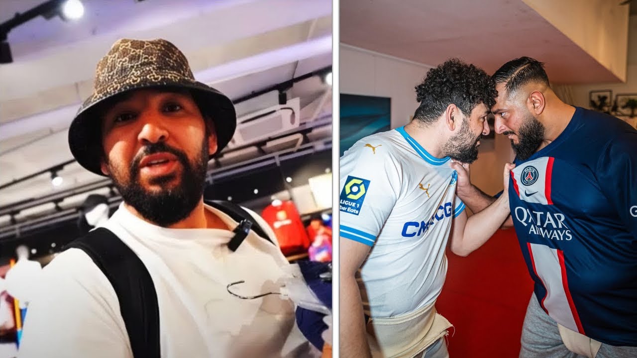 REACT VLOG MOMO HENNI LIVERPOOL - PSG 😂😂 ( rediff live )