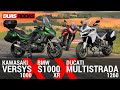 COMPARATIVO | KAWASAKI VERSYS 1000 x BMW S1000XR x DUCATI MULTISTRADA 1260